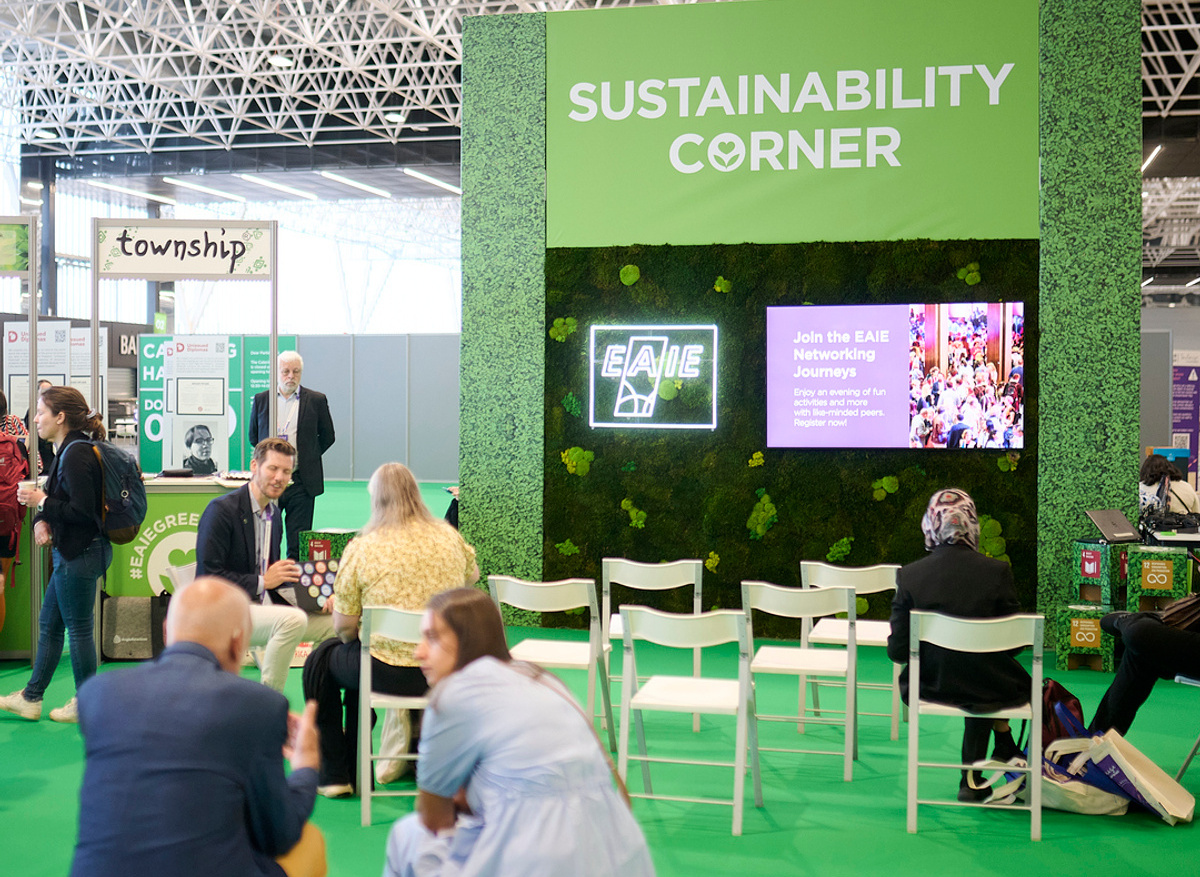 Visit the EAIE sustainability corner to meet our green partners.