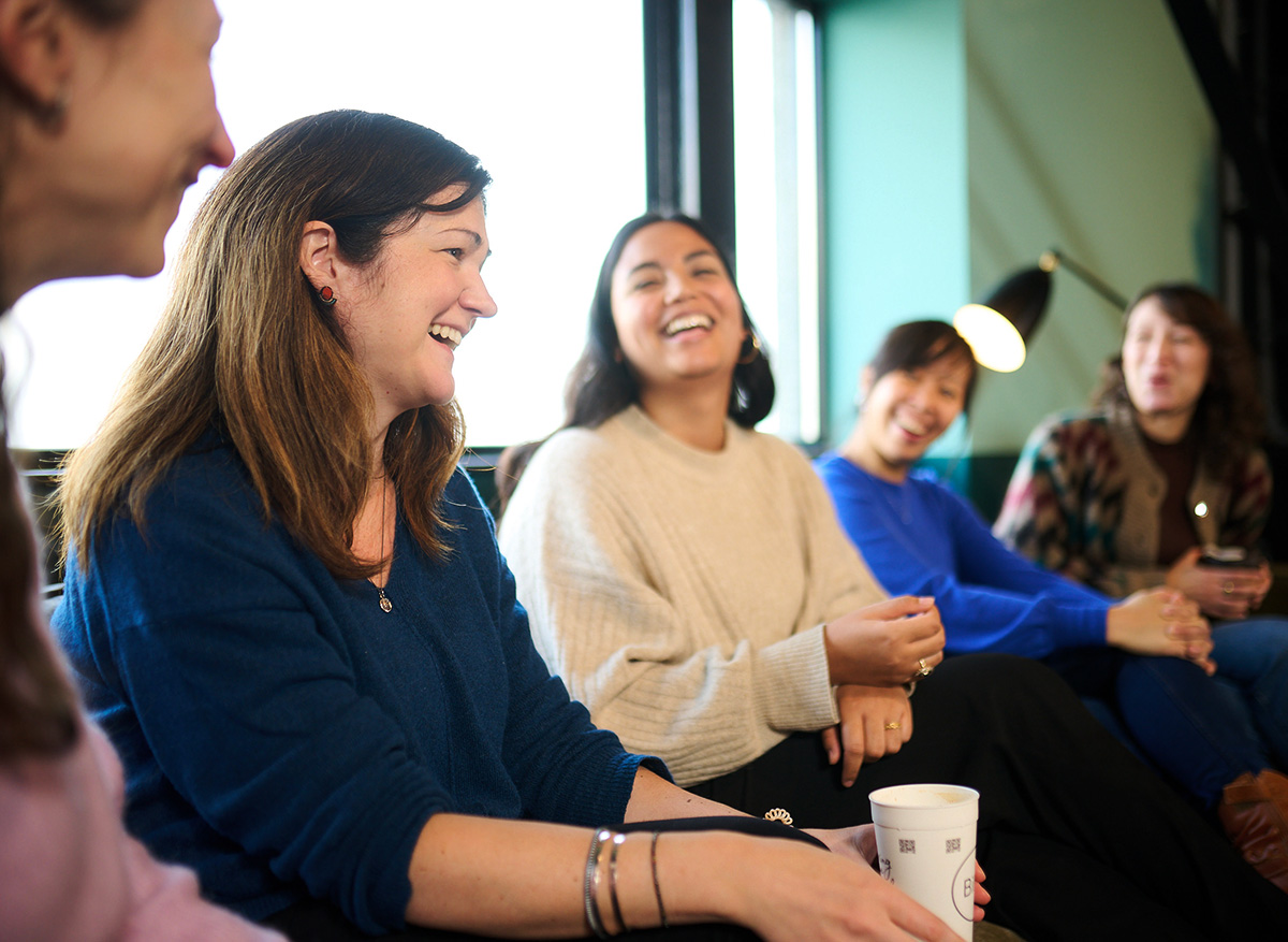 Our offices at The Social Hub allow for informal coffee moments and inspiring spaces to meet for a chat