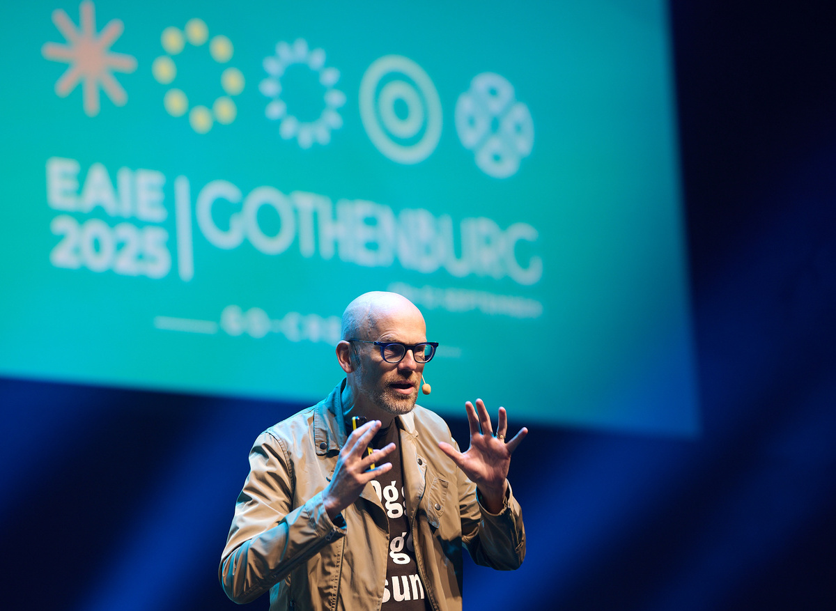 Our closing keynote Andreas Ekström 
